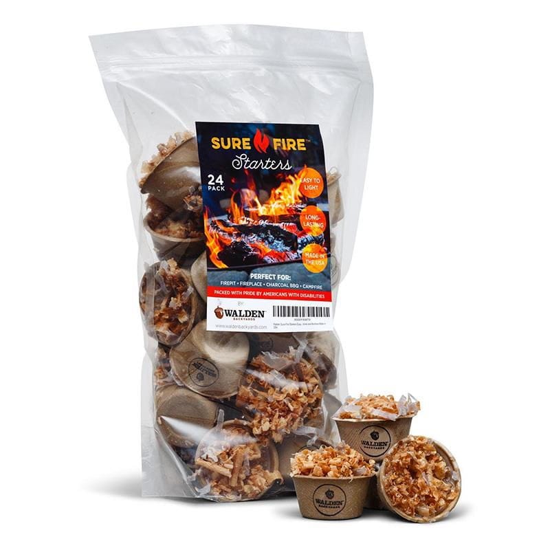 Walden Sure-Fire Starters, 24 pack
