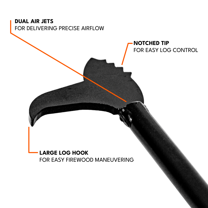 Walden blow through stoker poker tip features